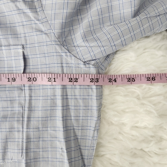 Panhandle Men's Plaid Print Long Sleeve Pearl Snap Western Shirt. Size ML Medium - Picture 4 of 8